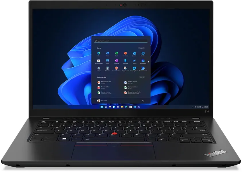 Lenovo ThinkPad L14 – Intel Core i7 12ème Génération – 16 Go RAM – 512 Go SSD